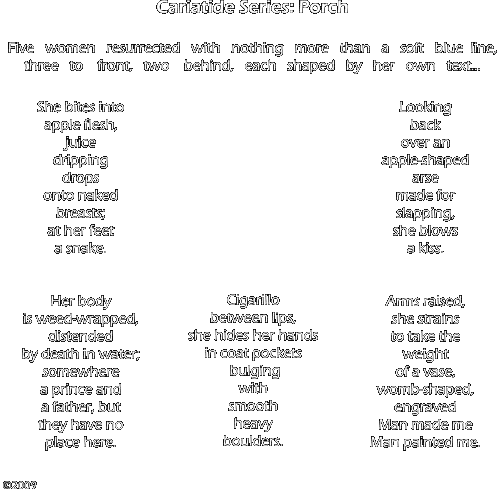 Cariatide Series: 1, 2 & 3